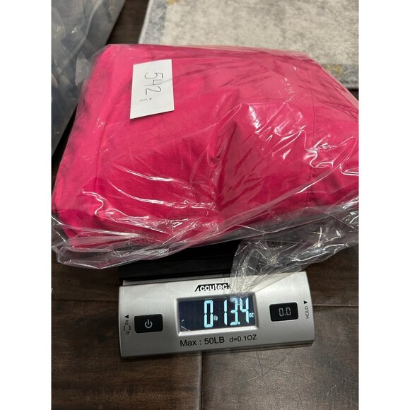 Route 66 Hot Pink Womens 3/4 Sleeve Jacket Large Collar Button Front - Picture 11 of 11